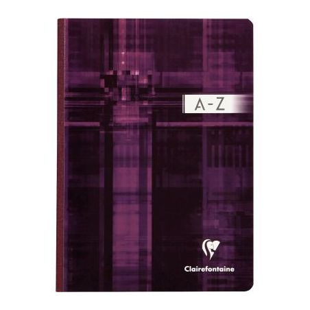 Achetez Répertoire brochure 192 pages, format A5, 90 g 9549C CLAIREFONTAINE pas cher sur Ma Rentré..