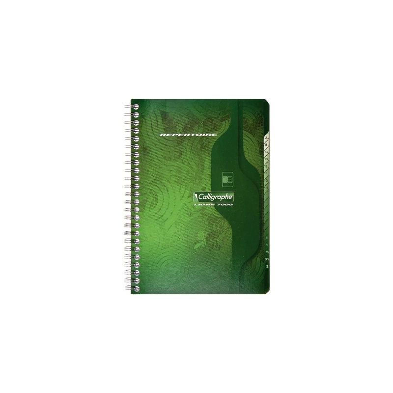 Achetez Répertoire à reliure intégrale 180 pages, format 14,8 x 21 cm, quadrillé 5x5 247C CLAI.. Achetez Répertoire à reliure intégrale 180 pages, format 14,8 x 21 cm, quadrillé 5x5 247C CLAI..