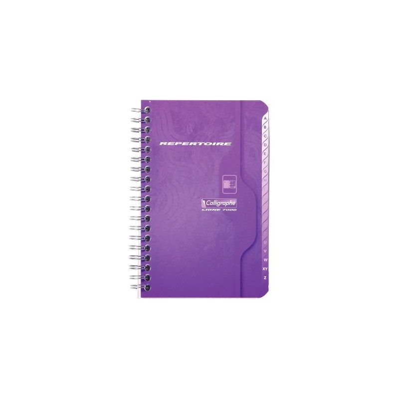 Achetez Répertoire à  reliure intégrale 180 pages, format 11 x 17 cm, quadrillé 5x5 237C CLAIRE..