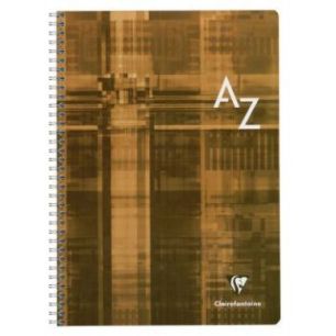 Achetez Répertoire reliure intégrale 180 pages, 21x29,7 cm, quadrillé 5x5. 90g 8149C CLAIREFONTAI..