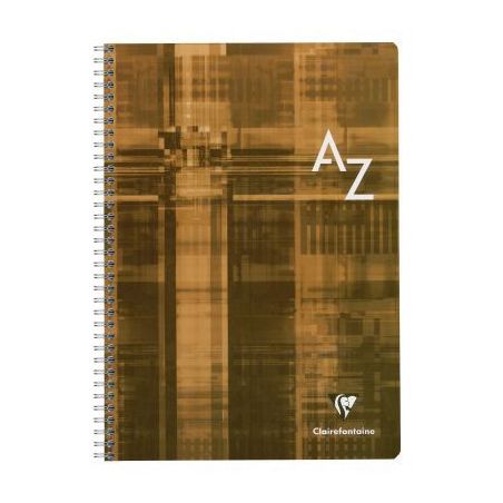 Achetez Répertoire reliure intégrale 180 pages, 21x29,7 cm, quadrillé 5x5. 90g 8149C CLAIREFONTAI..