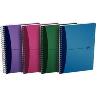 Achetez Répertoire à reliure intégrale Oxford Urban Mix couverture PP, 180 pages, format A5 14,8x..