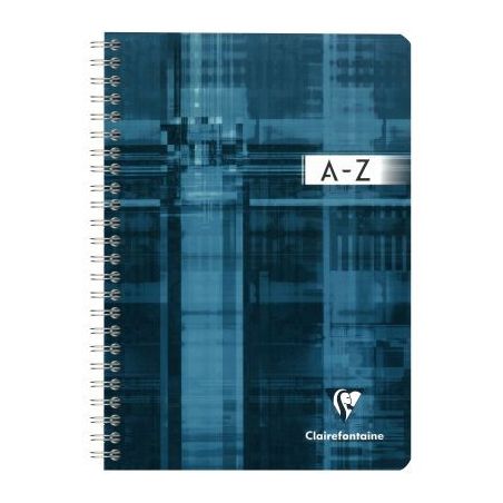 Achetez Répertoire reliure intégrale 180 pages, 14,8x21 cm, quadrillé 5x5. 90g 8549C CLAIREFONTAI..