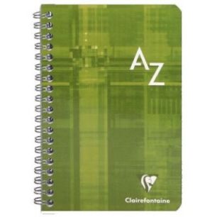 Achetez Répertoire à reliure intégrale 180 pages, format 11x17 cm, quadrillé 5x5, papier 90g 860..