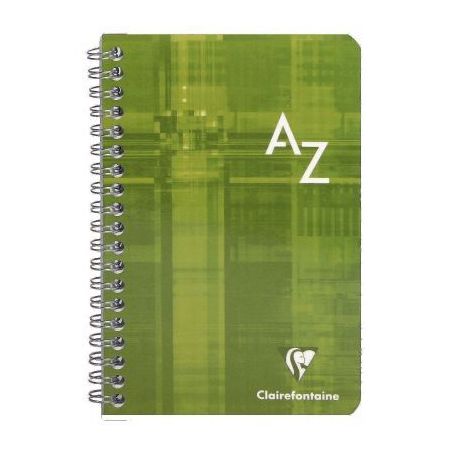 Achetez Répertoire à reliure intégrale 180 pages, format 11x17 cm, quadrillé 5x5, papier 90g 860..