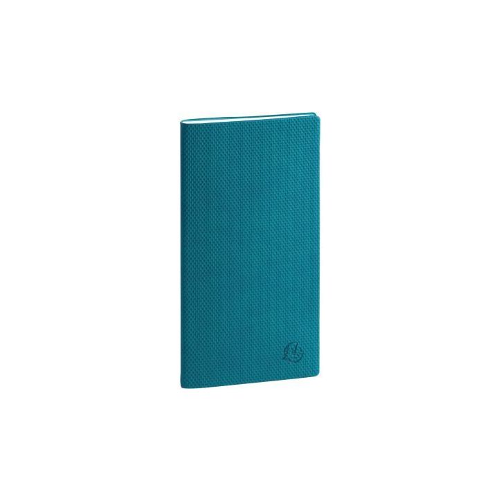 Agenda semainier Canvas 9x17cm Bleu canard 1701362E EXACOMPTA