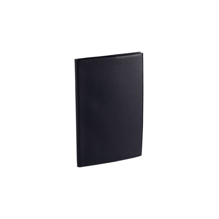 Agenda semainier août à juillet 21 x 27 cm noir 324007Q