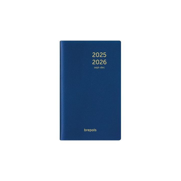 Agenda de poche Interplan  9x16cm assorti 2.730.2051.99.2.0 BREPOLS