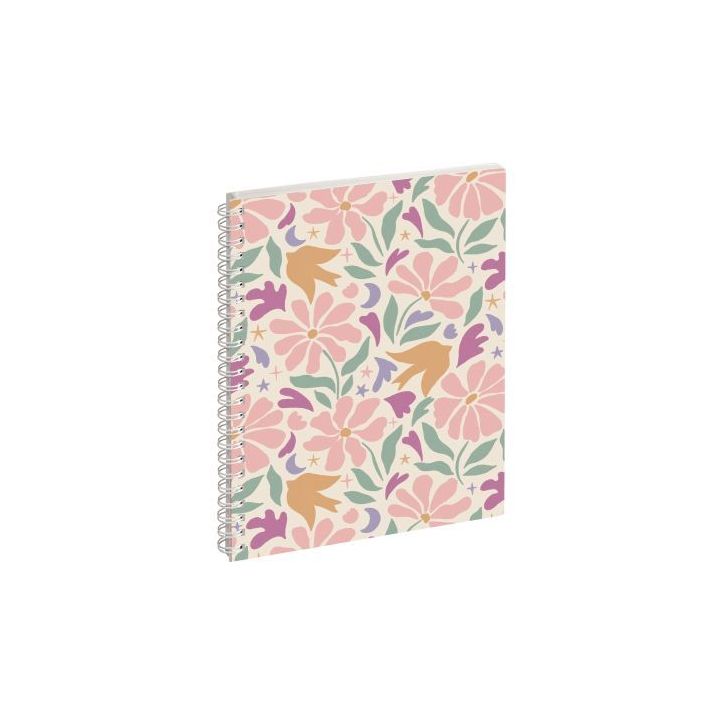 Agenda semainier Paloma 15x21cm Fleurs 210150E EXACOMPTA