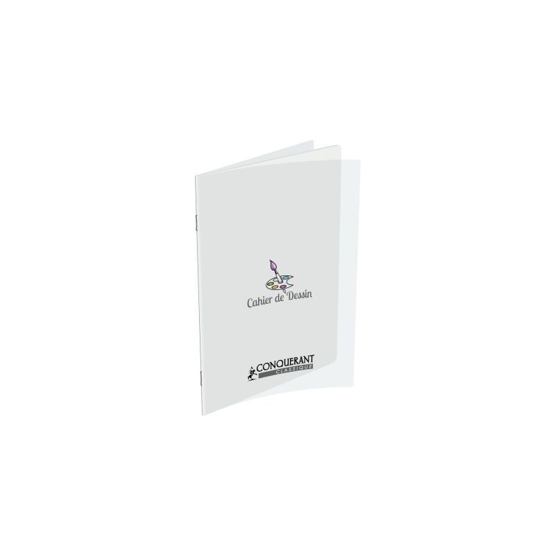 Achetez CONQUERANT C9 Cahier de dessin piqûre 48 pages unies 24x32cm. Couverture polypro incolore p.. Achetez CONQUERANT C9 Cahier de dessin piqûre 48 pages unies 24x32cm. Couverture polypro incolore p..