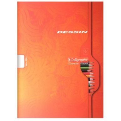 Achetez Cahier de dessin 96 pages format 24x32 cm papier blanc uni 120g 7555C pas cher sur Ma Rentr ..