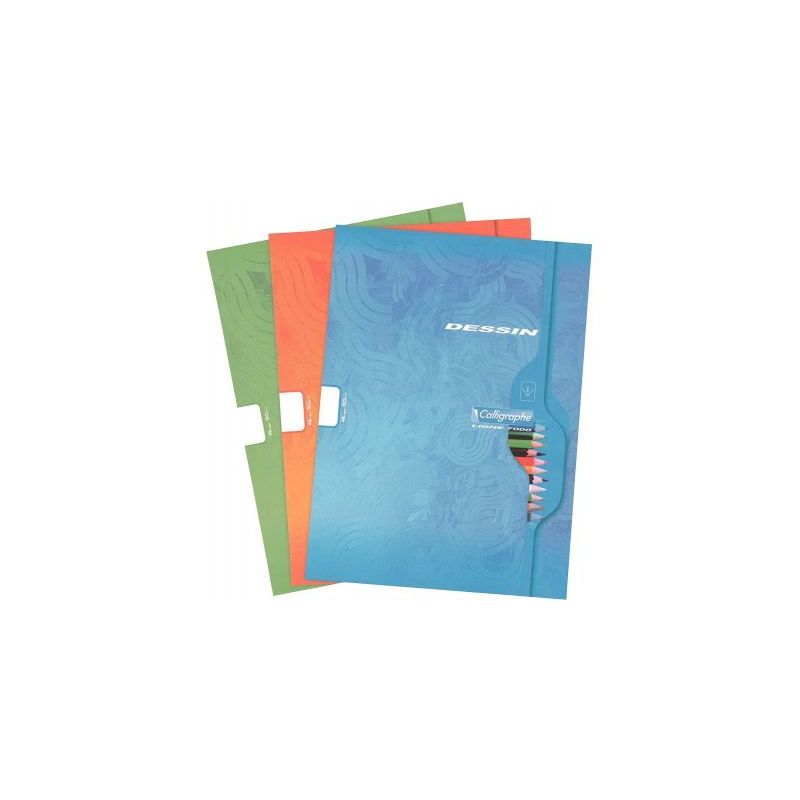 Achetez Cahier de dessin 48 pages format 24x32 cm papier blanc uni 120g 7554C pas cher sur Ma Rentr ..