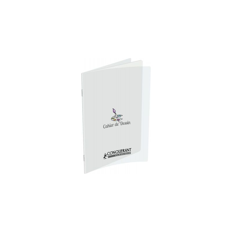 Achetez CONQUERANT C9 Cahier de dessin piqûre 96 pages unies 24x32cm. Couverture polypro incolore p.. Achetez CONQUERANT C9 Cahier de dessin piqûre 96 pages unies 24x32cm. Couverture polypro incolore p..