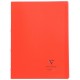 Piqûre 96 pages 21x29,7 cm KOVERBOOK, seyès 90g Couverture en polypropylène, rouge 971404C CLAIREFONTAINE