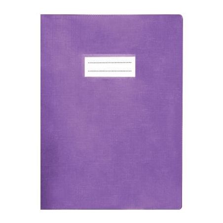 Achetez Paquet de 10 protèges-cahier luxe opaque avec rabats épaisseur 22/100ème 17x22 cm PVC cri..