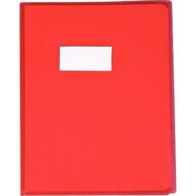 Achetez Protège-cahier cristal 17 x 22cm 22/100 rouge 73003C CLAIREFONTAINE pas cher sur Ma Rentré..