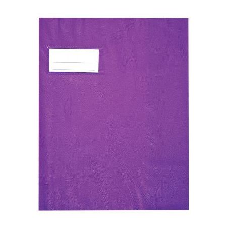 Achetez Paquet de 10 protèges-cahier épaisseur 21/100ème 17x22 cm PVC violet 1110433 vio pas cher..