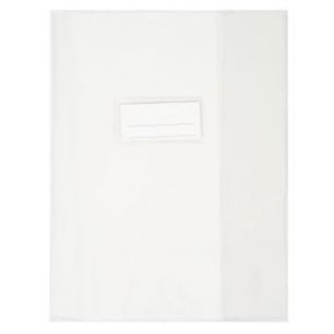 Achetez Paquet de 10 protèges-cahier épaisseur 21/100ème 17x22cm PVC cristal incolore 1110435 inc..