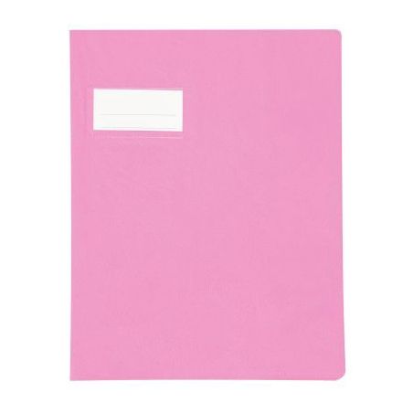 Achetez Paquet de 10 protèges-cahier épaisseur 21/100ème 17x22 cm PVC rose 1110433 rose pas cher ..