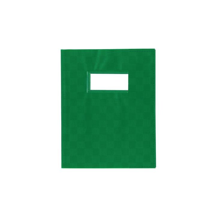 Protège-cahier PP opaque + étiquette, format A5, vert 11102PPG AURORA