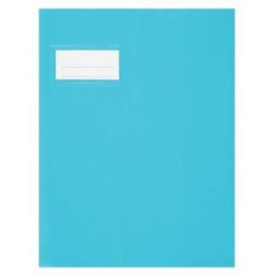 Achetez Paquet de 10 protèges-cahier épaisseur 21/100ème 17x22 cm PVC bleu clair 1110433 ble c pa..
