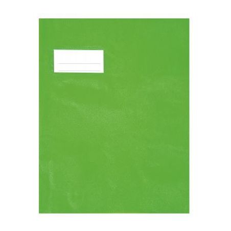 Achetez Paquet de 10 protèges-cahier épaisseur 21/100ème 17x22 cm PVC vert 1110433 vert pas cher ..