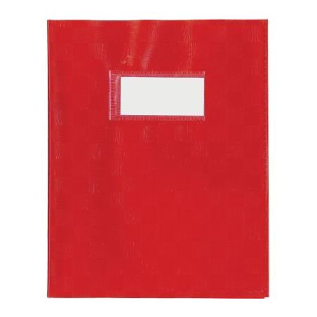 Achetez Protège-cahier PP opaque + étiquette, format A5, rouge 11102PPR AURORA pas cher sur Ma Ren..