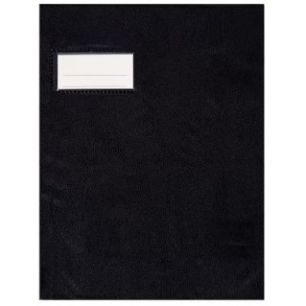 Achetez Paquet de 10 protèges-cahier épaisseur 21/100ème 17x22 cm PVC noir 1110433 noir pas cher ..
