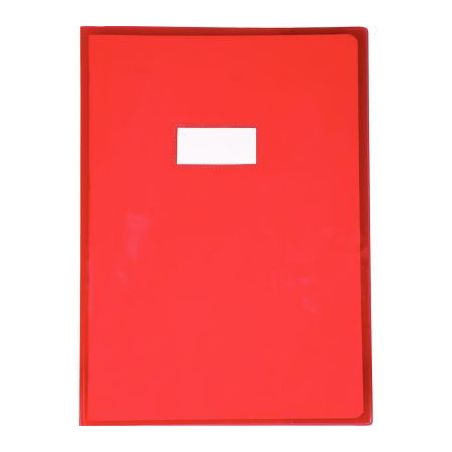Achetez Protège-cahier cristal 21 x 29,7cm 22/100 rouge 73203C CLAIREFONTAINE pas cher sur Ma Rentr..