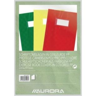 Achetez Paquet de 3 protège-cahiers PP opaque + étiquette, format A4, coloris assortis 3X12102PP A..