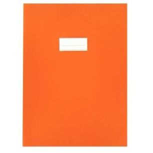 Achetez Paquet de 10 protèges-cahier épaisseur 21/100ème 21x29,7cm PVC orange 1110436 orang pas c..