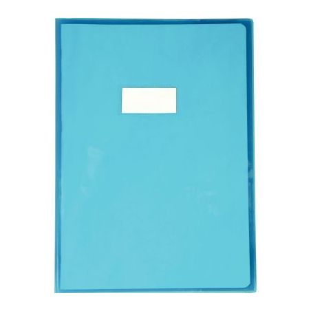 Achetez Protège-cahier cristal 21 x 29,7cm 22/100 bleu 73202C CLAIREFONTAINE pas cher sur Ma Rentr ..