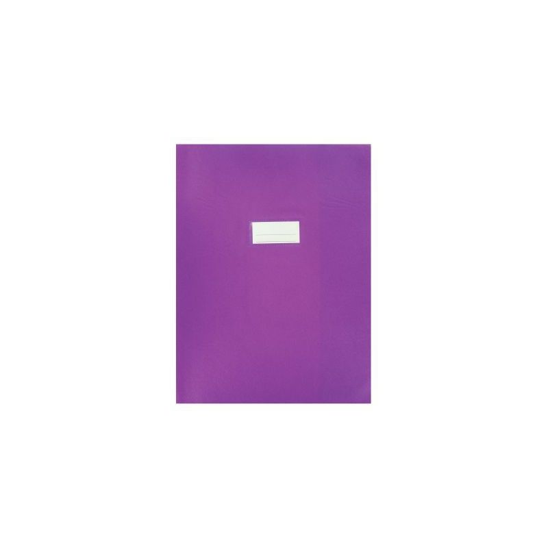Achetez Paquet de 10 protèges-cahier épaisseur 21/100ème 24x32cm PVC violet 12487 pas cher sur Ma..