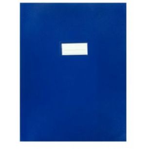 Achetez Paquet de 10 protèges-cahier épaisseur 21/100ème 24x32cm PVC bleu 1110439 bleu pas cher s..