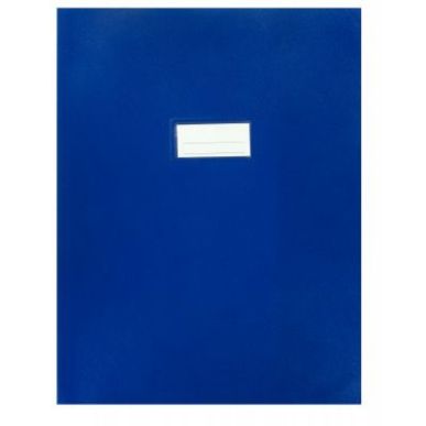 Achetez Paquet de 10 protèges-cahier épaisseur 21/100ème 24x32cm PVC bleu 1110439 bleu pas cher s..