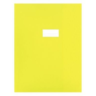 Achetez Paquet de 10 protèges-cahier épaisseur 21/100ème 24x32cm PVC jaune 12485 pas cher sur Ma ..