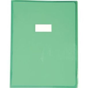Achetez Protège-cahier cristal 24 x 32 cm 22/100 vert 73405C CLAIREFONTAINE pas cher sur Ma Rentré..