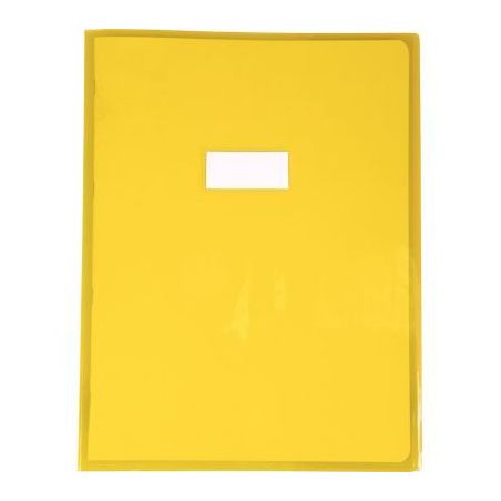 Achetez Protège-cahier cristal 24 x 32 cm 22/100 jaune 73404C CLAIREFONTAINE pas cher sur Ma Rentr ..