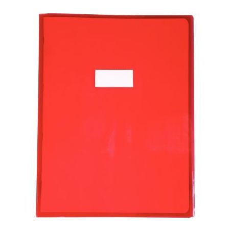 Achetez Protège-cahier cristal 24 x 32 cm 22/100 rouge 73403C CLAIREFONTAINE pas cher sur Ma Rentr ..