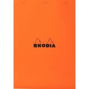 Achetez Bloc de bureau RHODIA 80 feuilles, format A5, quadrillé 5x5, papier blanc 80g 16200C RHODIA..