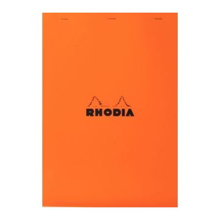 Achetez Bloc de bureau RHODIA 80 feuilles, format 11x17 cm, quadrillé 5x5, papier blanc 80g 14200C ..