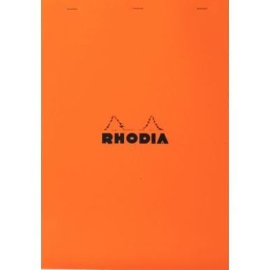Achetez Bloc de bureau RHODIA 80 feuilles, format 11x17 cm, quadrillé 5x5, papier blanc 80g 14200C ..