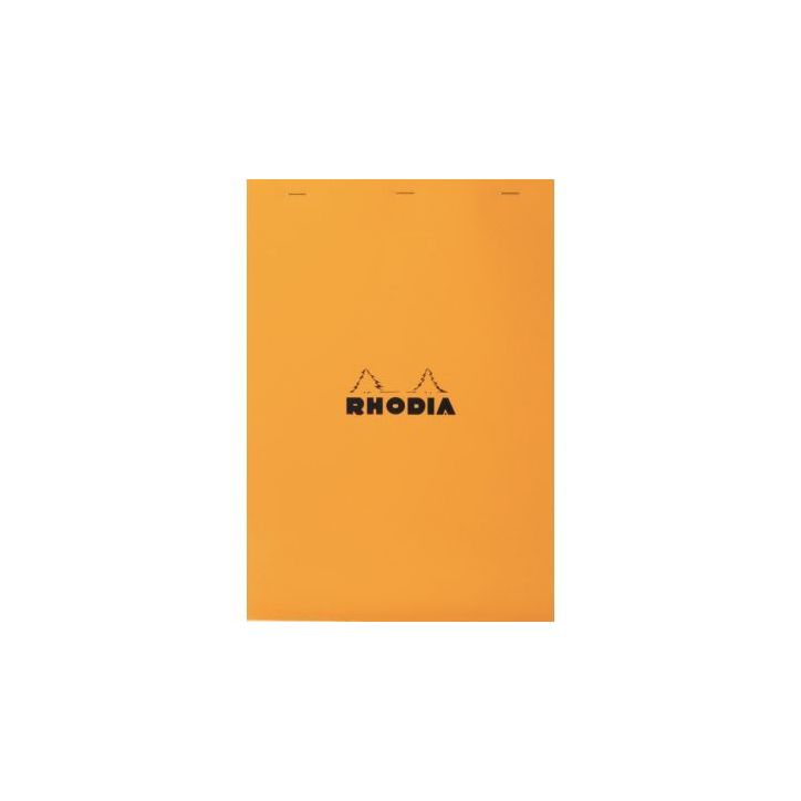 Bloc de bureau RHODIA 80 feuilles, format A4, quadrillé 5x5, papier blanc 80g 18200C RHODIA CLAIREFONTAINE