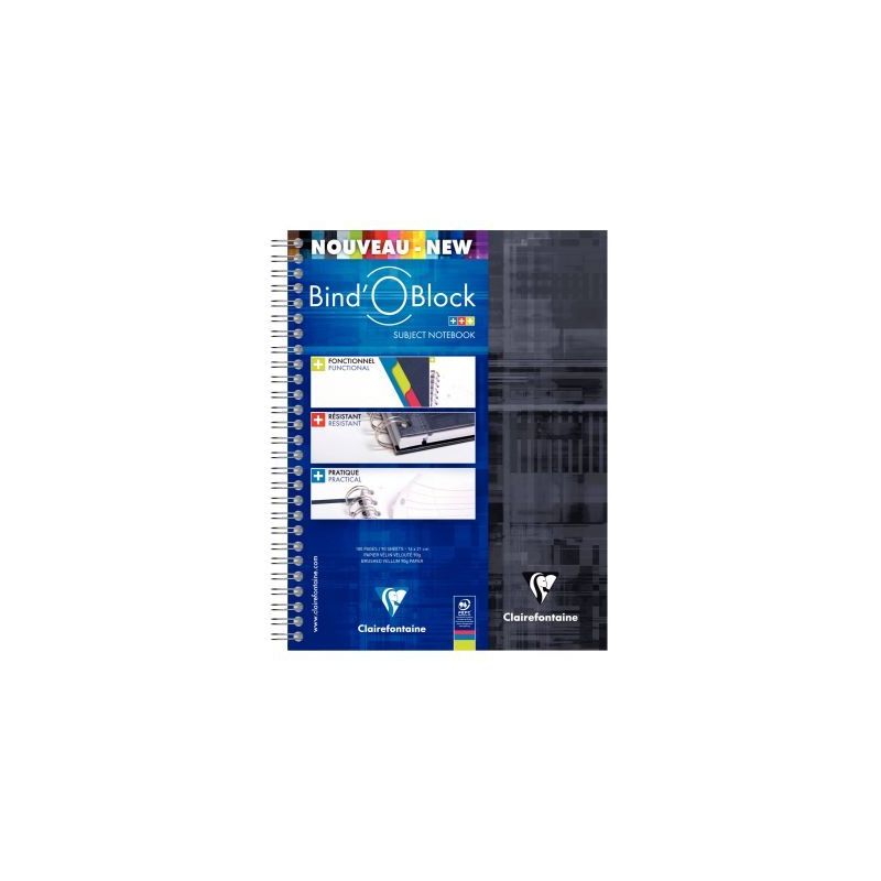 Achetez CAHIER BIND'O BLOCK RI A5+ 180P DETAC PERFO 6T 5X5 pas cher sur Ma Rentrée Scolaire Achetez CAHIER BIND'O BLOCK RI A5+ 180P DETAC PERFO 6T 5X5 pas cher sur Ma Rentrée Scolaire