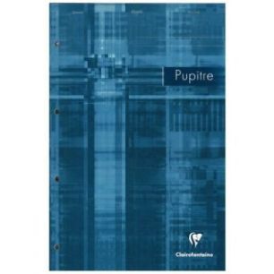 Achetez Bloc-notes PUPITRE A4+ 160 pages perforées, seyès 66131C CLAIREFONTAINE pas cher sur Ma Re..