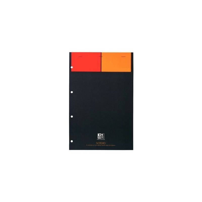 Achetez Bloc NOTEPAD 80 feuilles perforées 4 trous détachables 21x32 cm papier 80g blanc quadrillî. Achetez Bloc NOTEPAD 80 feuilles perforées 4 trous détachables 21x32 cm papier 80g blanc quadrillî.