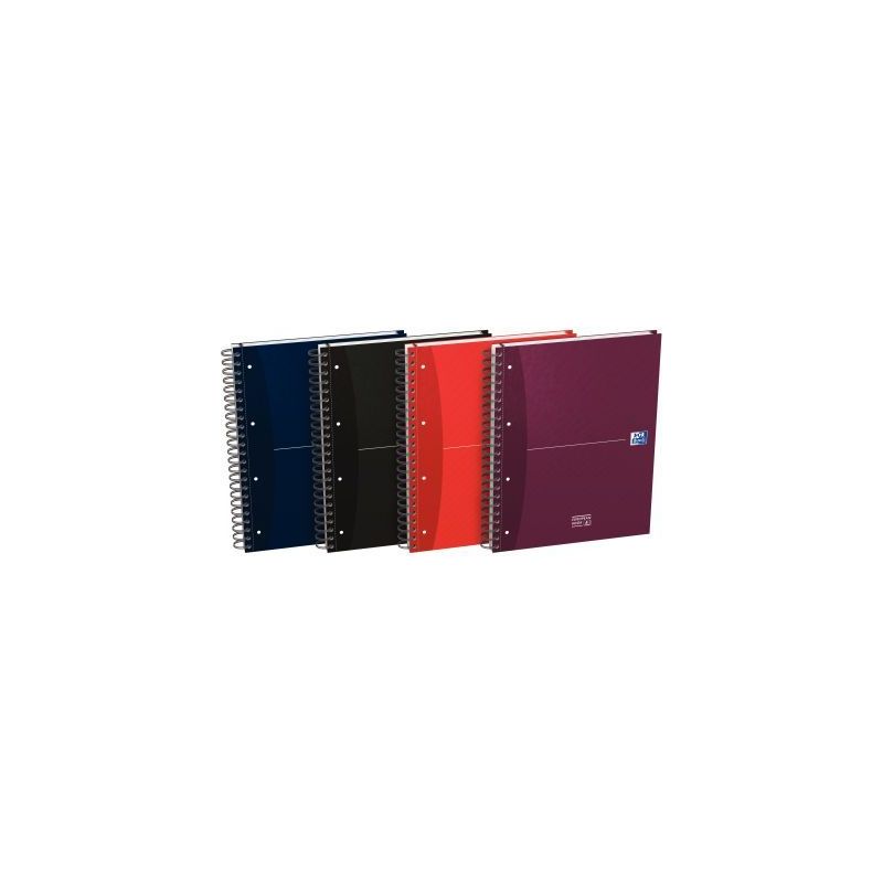 Achetez OXFORD Cahier EUROPEANBOOK Essential spirale 24,5x31,5cm 240 p petits carreaux 5x5. Couv rig..
