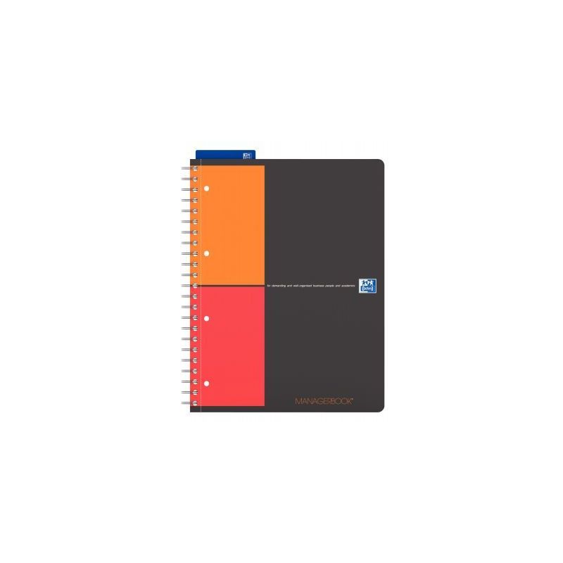 Achetez OXFORD Cahier MANAGERBOOK spirales 160 pages perforées 80g spécifique 21x31,8cm Couverture.. Achetez OXFORD Cahier MANAGERBOOK spirales 160 pages perforées 80g spécifique 21x31,8cm Couverture..