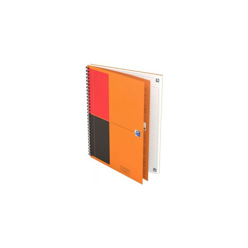 Achetez Cahier à reliure intégrale NOTEBOOK SCRIBZEE format tablette B5 ligné 6 mm avec 160 pages..