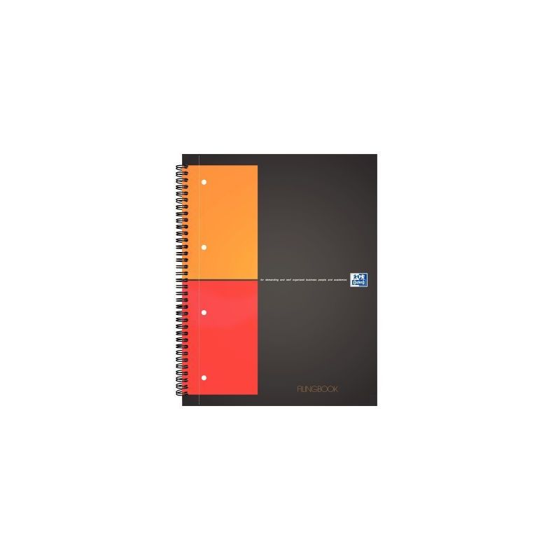 Achetez OXFORD Cahier FILINGBOOK spirales 200 pages perforées 80g 5x5 21x31,8cm Couverture polypro .. Achetez OXFORD Cahier FILINGBOOK spirales 200 pages perforées 80g 5x5 21x31,8cm Couverture polypro ..